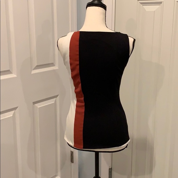 WHBM Color Block Top - Picture 2 of 8